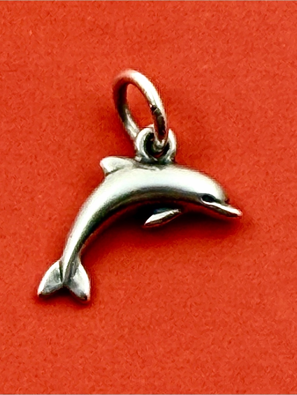 James Avery Retired Sterling Silver DOLPHIN Charm
